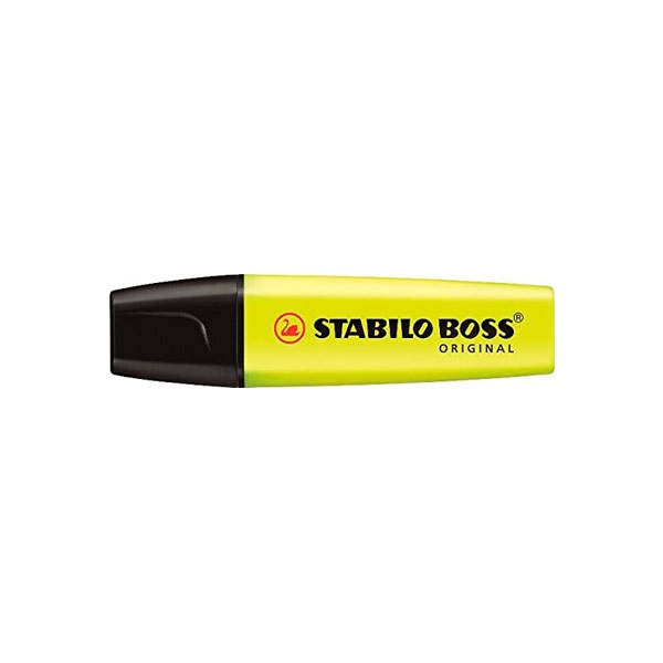 Marcador Fluorescente Stabilo Boss color Amarillo