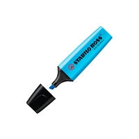 Marcador Fluorescente Stabilo Boss color Azul