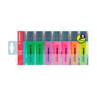 Stabilo Estuche 8 Marcadores Fluorescentes