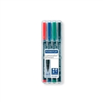 Rotulador Permanente Staedtler Lumocolor Punta 04mm pack 4