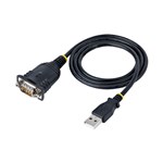 StarTechcom Cable de 1m USB a Serie Adaptador USB a Serial Win y Mac