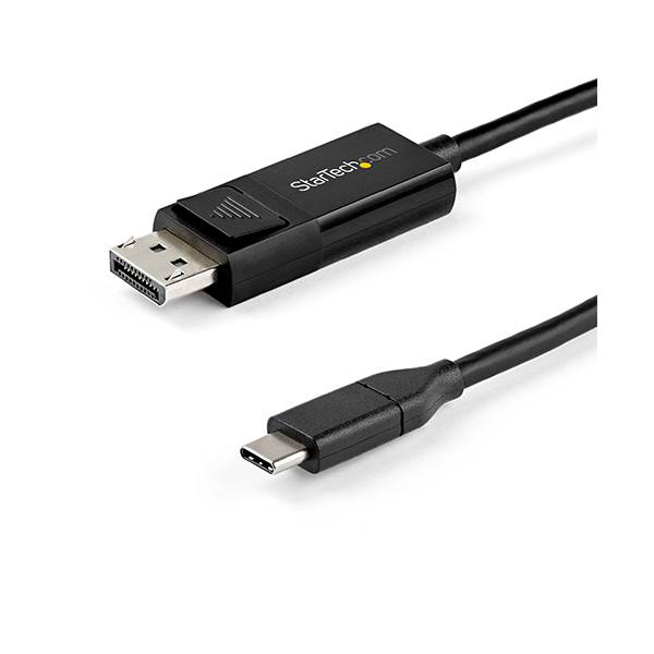 StarTechcom Cable de 1m USBC a DisplayPort 14 Bidireccional