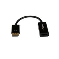 StarTechcom Conversor de Vídeo DisplayPort a HDMI con Audio