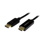 StarTechcom conversor Displyport a HDMI 2m  Cable de video