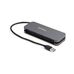 StarTechcom Hub Ladrón USB 30 de 4 Puertos  Concentrador USBA 5Gbps