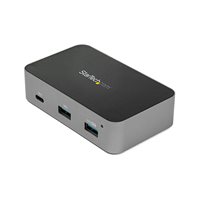 StarTechcom Hub Alimentado USBC 10Gb 2xUSBA 1xUSBC con Puerto de Red
