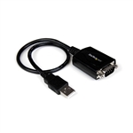 StarTechcom USB a 1 puerto serie RS232 DB9 30CM � Adaptador
