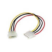 Startech cable extensor 30cm Molex  Cable de alimentación