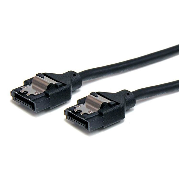 Cable SATA  Cable Redondo con Cierre de Seguridad  Bloqueo