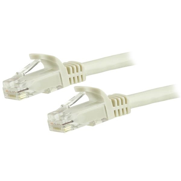 Startech latiguillo 3 M blanco CAT6 UTP  Cable de red