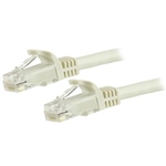 StarTechcom latiguillo 3 M blanco CAT6 UTP  Cable de red