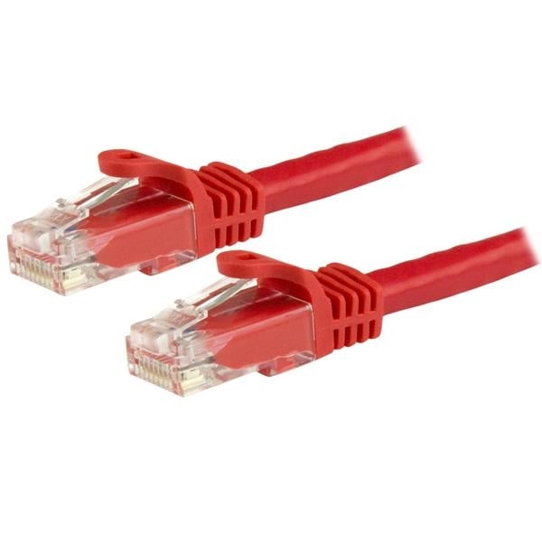 Startech latiguillo 5 M rojo CAT6 UTP  Cable de red