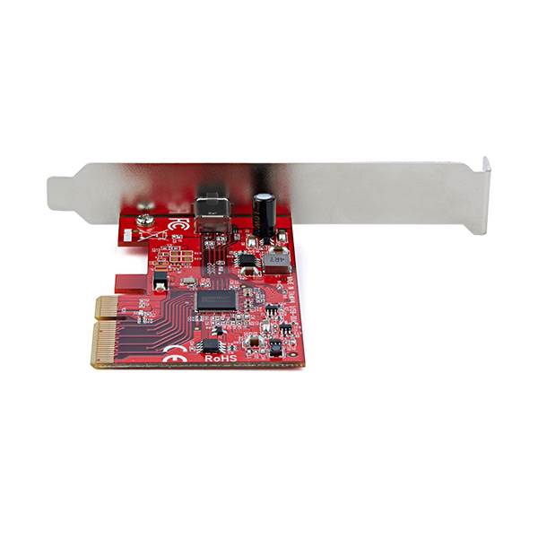 StarTechcom Tarjeta PCIe 30 x4 de 1 Puerto USB C USB 32 2x2