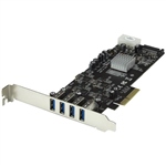 StarTechcom PCIE 4 USB 30 UASP  Adaptador
