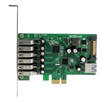 Startech PCIE 7 puertos USB 30  Adaptador