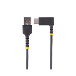 StarTechcom Cable 15cm de Carga USB A USB C Acodado  USB 20  Tipo C