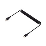 StarTechcom Cable de 1m de Carga USB C USB Tipo C Rizado USB 20