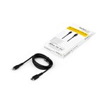 StarTechcom Cable USBC a Lightning Resistente de 1 m  de Color Negro
