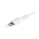StarTechcom Cable USBA a Lightning Resistente de 15 cm  Color Blanco
