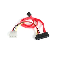 StarTech SAS a SATA con alimentación LP4  Cable