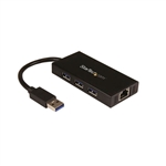 StarTechcom Hub USB 30 de Aluminio con Cable