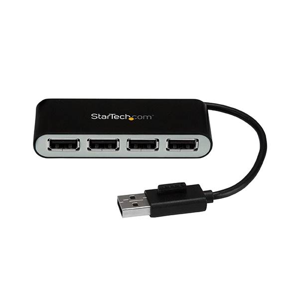StarTechcom Hub Ladron USB 20 4 Puertos con Cable Integrado
