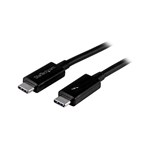 StarTechcom Cable 1m Thunderbolt 3 USBC 40Gbps Compatible USB