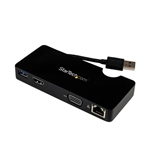 StarTechcom replicador USB 30 HDMI VGA  Dock station