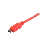 StarTechcom Cable Micro USB Rosado de 1m