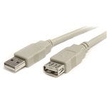 StarTechcom Cable de 3m extensor alargador USB A macho a he