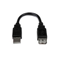 StarTechcom USB A MH 15cm 20  Cable USB