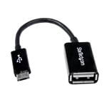 StarTechcom micro USB macho a USB A hembra OTG  Cable