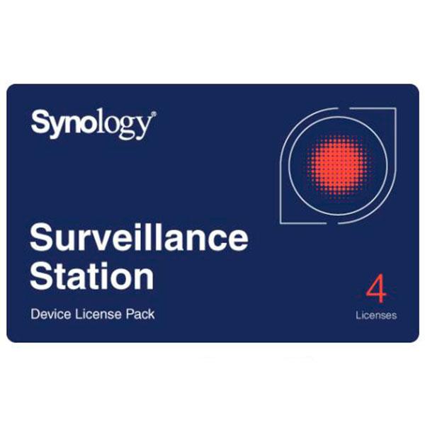 Synology Camera License Pack  Licencia Estándar 4 cámaras