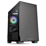 Thermaltake S100 TG negro mATX  Caja