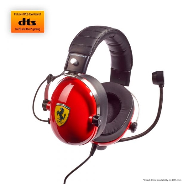 Thrustmaster TRacing Scuderia Ferrari EditionDTS PS4  XBOX ONE  PC  Auriculares