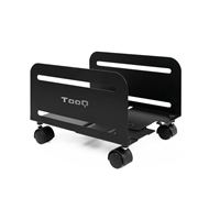 TooQ UMCS0004B Negro  Soporte con ruedas para PC