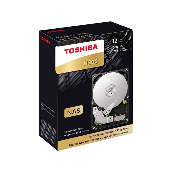 Toshiba N300 High Performance 12TB 35 SATA  Disco Duro
