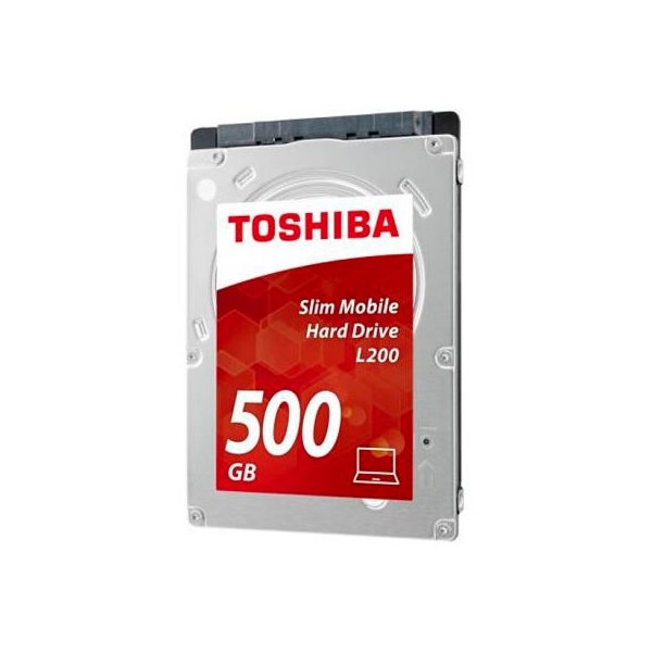 Toshiba L200 Slim Mobile 25 SATA 500GB 7mm  Disco Duro