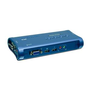 Trendnet TK 409K 4 puertos USB  audio  KVM