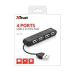 Trust EasyConnect 4 Port USB2 Mini Hub HU4440p