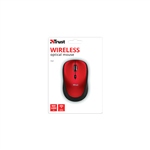 Trust Wireless Mouse Yvi Red  Ratón