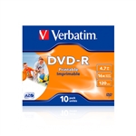Verbatim DVDR 16x Pack 10u 47GB Imprimible  DVD