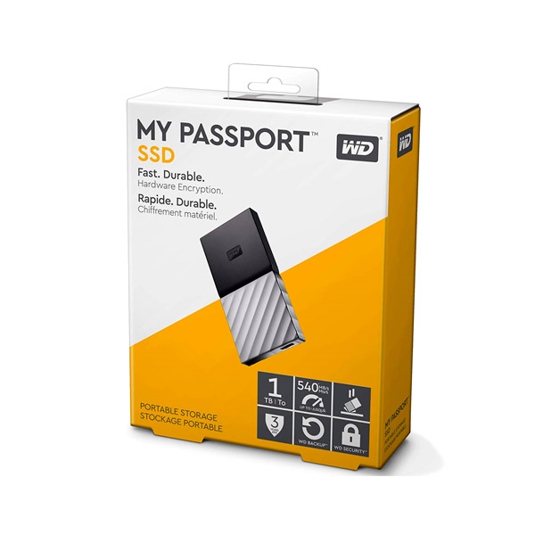 WD My Passport SSD 1TB  Disco Duro Externo SSD