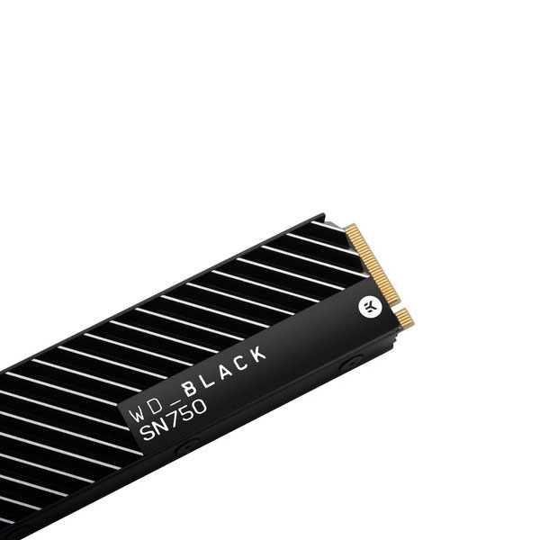 WD Black SN750 2TB M2 PCIe NVMe con disipador  SSD