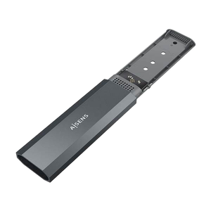 Aisens ASM2029GR USB 32 M2 NVMe Sin tornillos Caja Externa para Disco Aisens ASM2029GR USB 32 M2 NVMe Sin tornillos Caja Externa para Disco