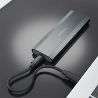 Aisens ASM2029GR USB 32 M2 NVMe Sin tornillos Caja Externa para Disco Aisens ASM2029GR USB 32 M2 NVMe Sin tornillos Caja Externa para Disco