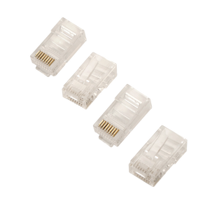 Aisens 10 unidades Conector RJ45 CAT6 CAT5E CAT5 tipo 8p8c UTP AWG24 A1390297 Aisens 10 unidades Conector RJ45 CAT6 CAT5E CAT5 tipo 8p8c UTP AWG24 A1390297