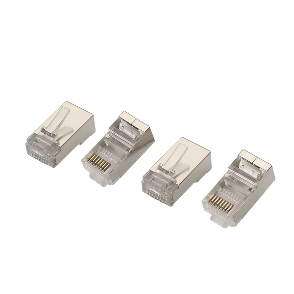 Aisens 10 unidades Conector RJ45 CAT6 CAT5E CAT5 tipo 8p8c FTP AWG24 A1390298 Aisens 10 unidades Conector RJ45 CAT6 CAT5E CAT5 tipo 8p8c FTP AWG24 A1390298
