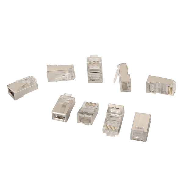 Aisens 10 unidades Conector RJ45 CAT6 CAT5E CAT5 tipo 8p8c FTP AWG24 A1390298 Aisens 10 unidades Conector RJ45 CAT6 CAT5E CAT5 tipo 8p8c FTP AWG24 A1390298