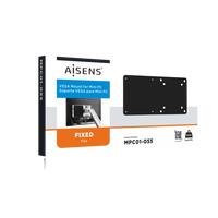 Aisens MPC01055 CPU Mini PC Negro  Soporte Vesa